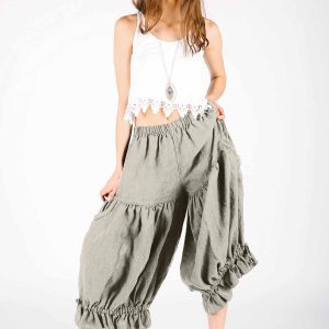 Jasmine Pant in Linen - Image 7