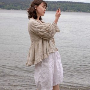 Walking Short, Linen - Image 1