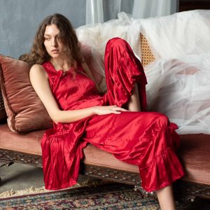 Janis Bloomer, Rayon Satin Crop Style - Image 1