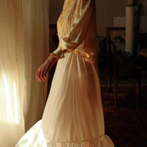 Fairy Half Slip, Silk Upper & Organdy Ruffle - Image 1